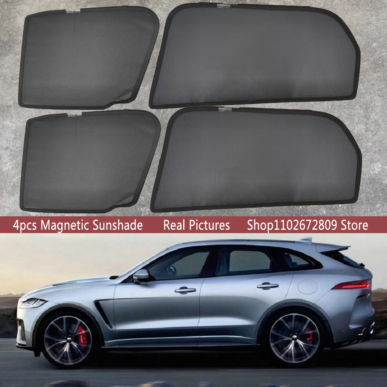 Screen Printing Frame Mesh - Magnetic Car Sunshade Shield Windshield Frame