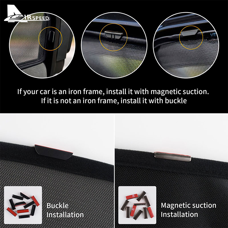 Car Magnetic Side Rear Window  - Screen Printing Frame Mesh avis et prix