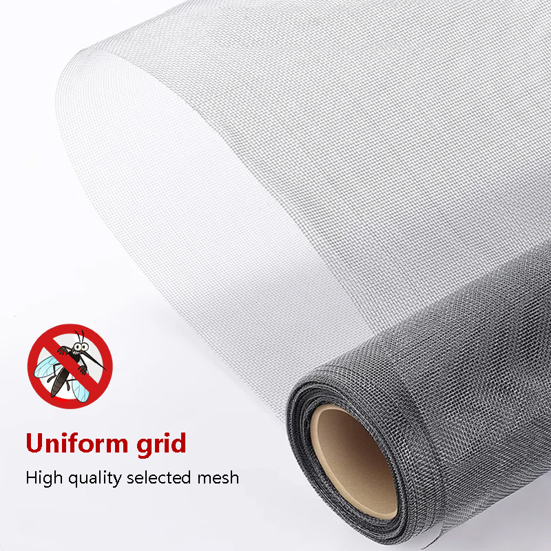 A gray mesh frame mosquito net - Screen Printing Frame Mesh avis et prix