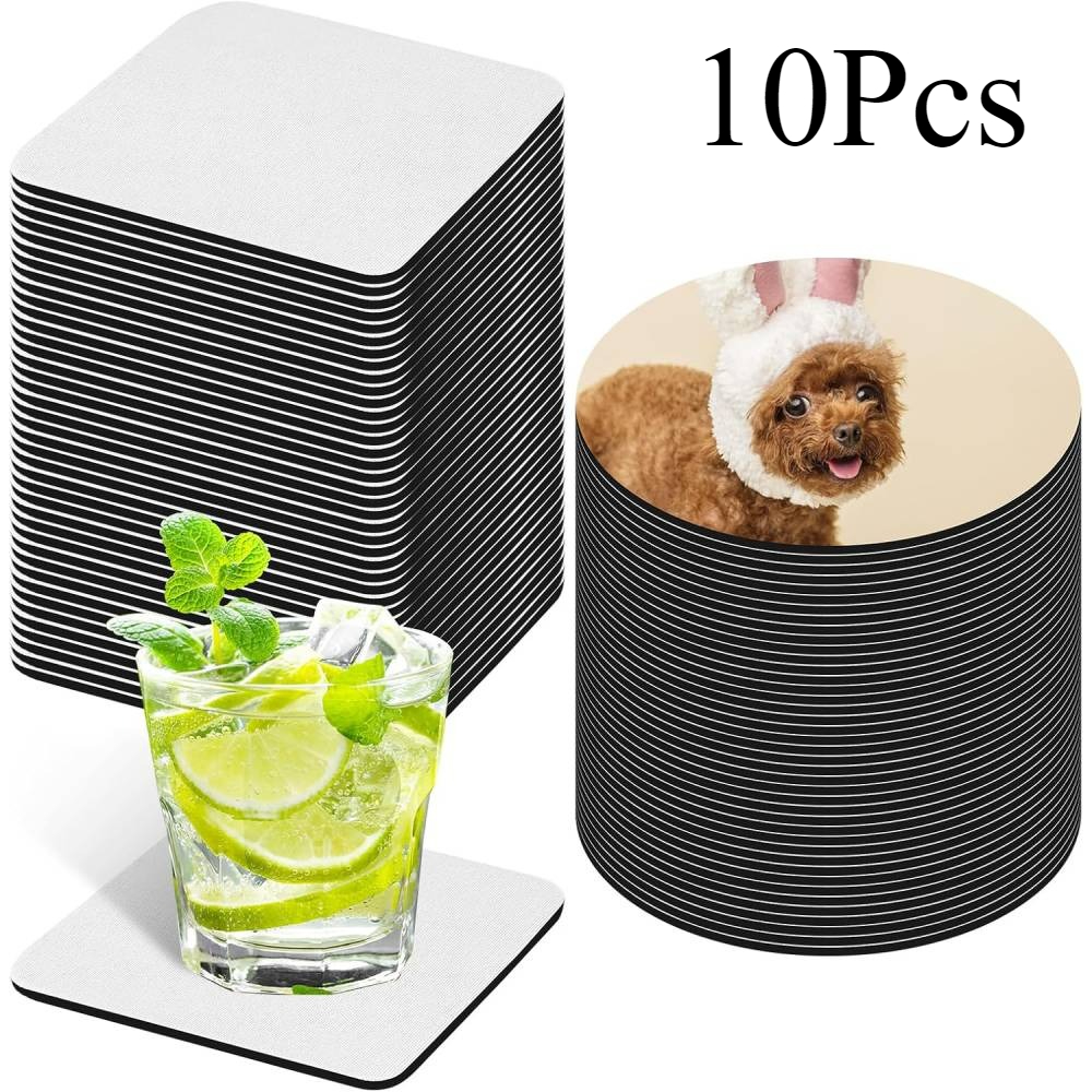 10 Pcs Sublimation Coasters Bl - Sublimation Mug Blank avis et prix