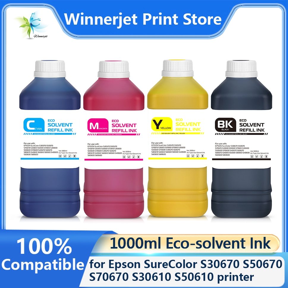 1000ml Eco-solvent Ink for Eps - Eco Solvent Ink Cartridge avis et prix