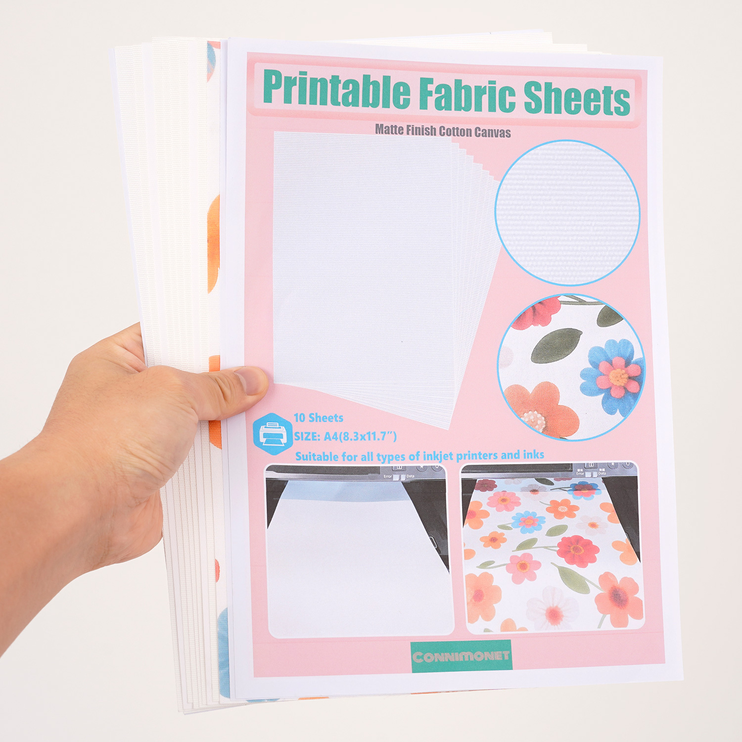 5pcs/10pcs Printable White Cot - Commercial Fabric Printing Machine avis et prix