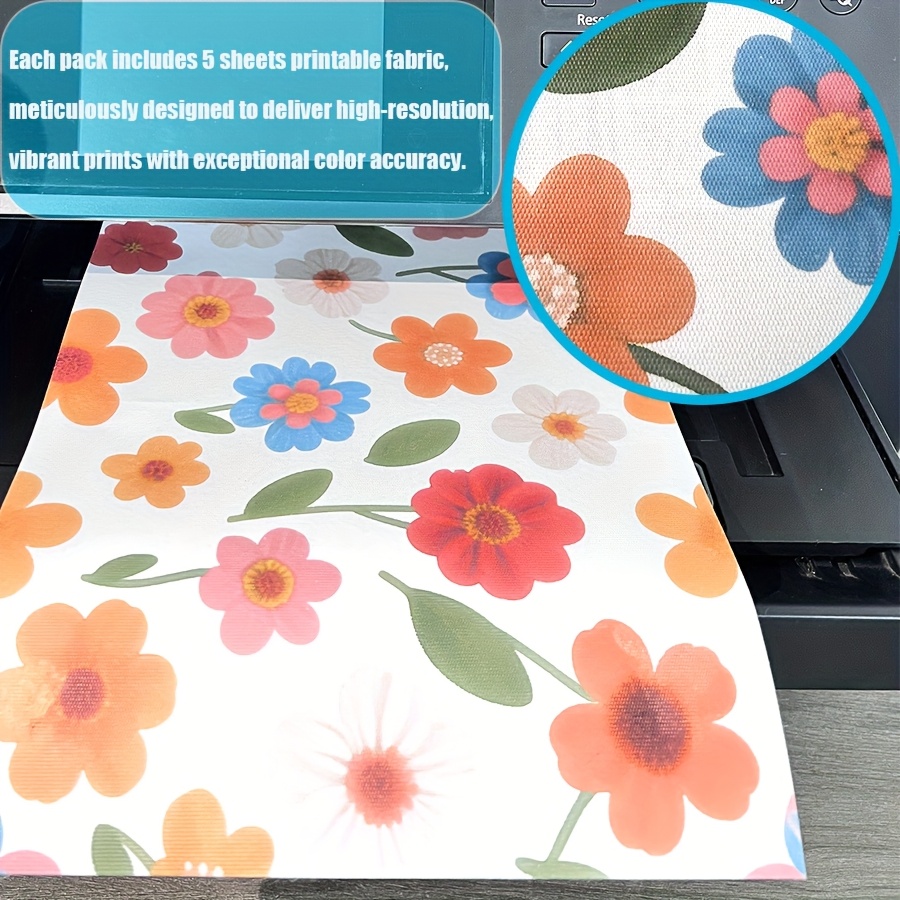 5pcs/10pcs Printable White Cot - Commercial Fabric Printing Machine avis et prix