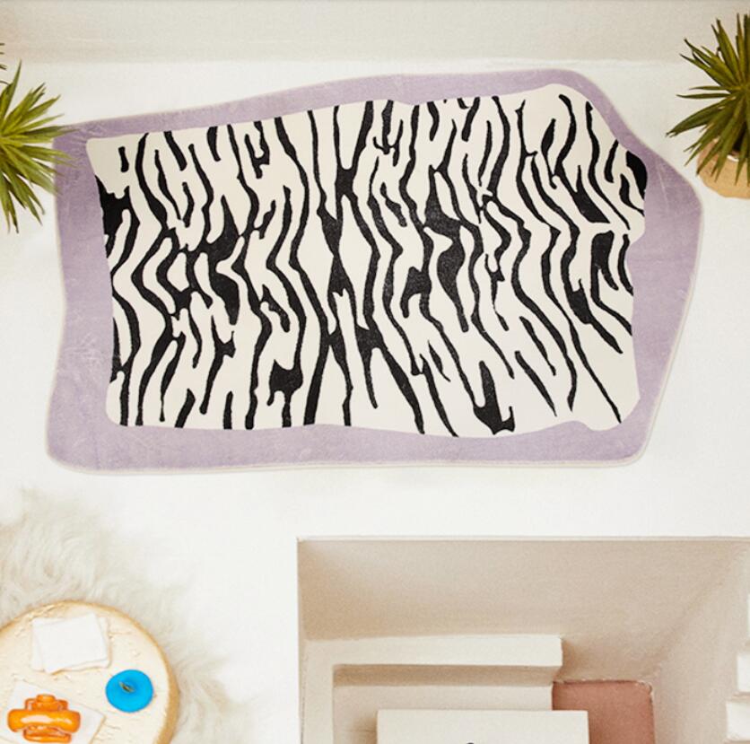 Thick Zebra Stirpe 3D Printed  - Commercial Fabric Printing Machine avis et prix