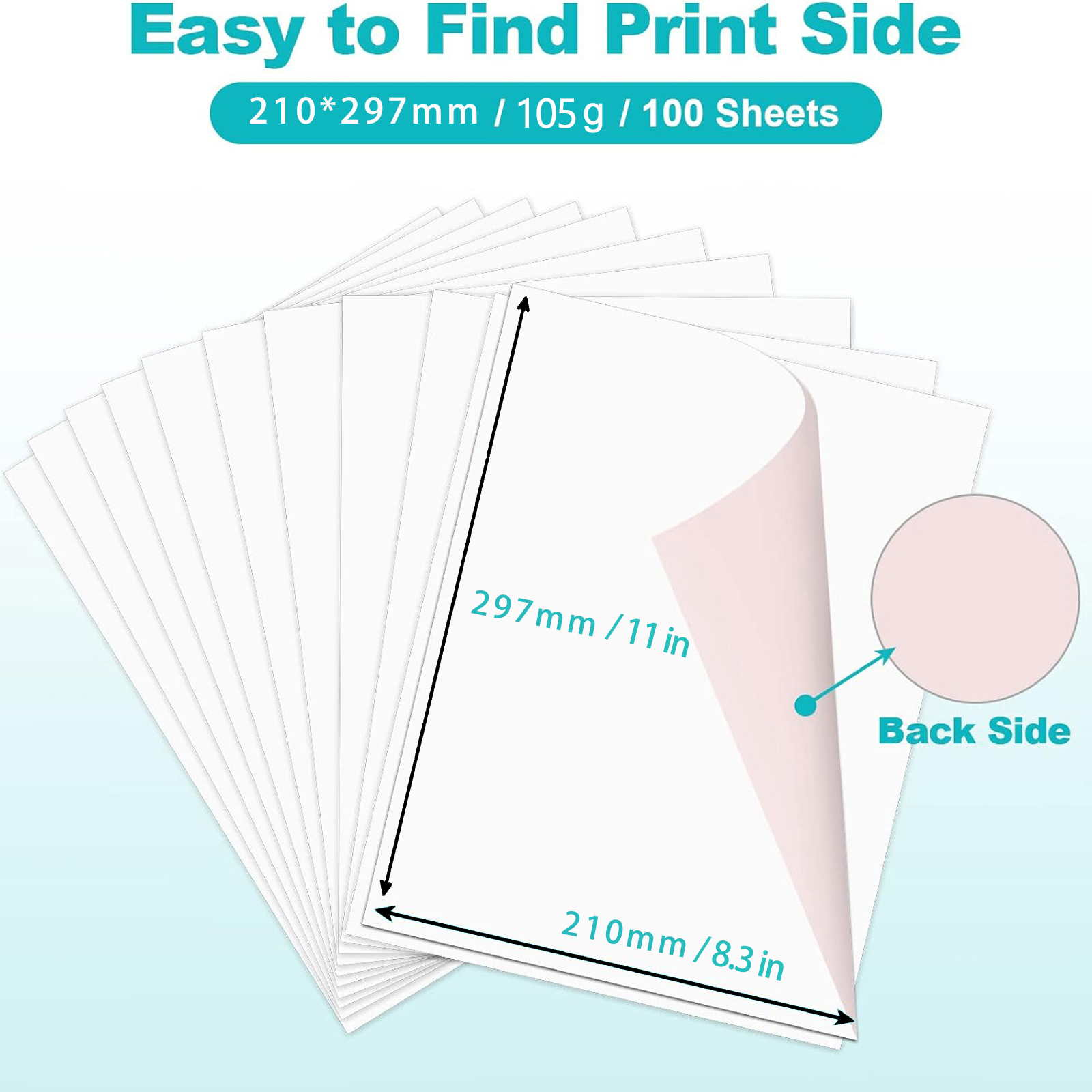 100 Sheets A4 Sublimation Pape - Commercial Fabric Printing Machine avis et prix