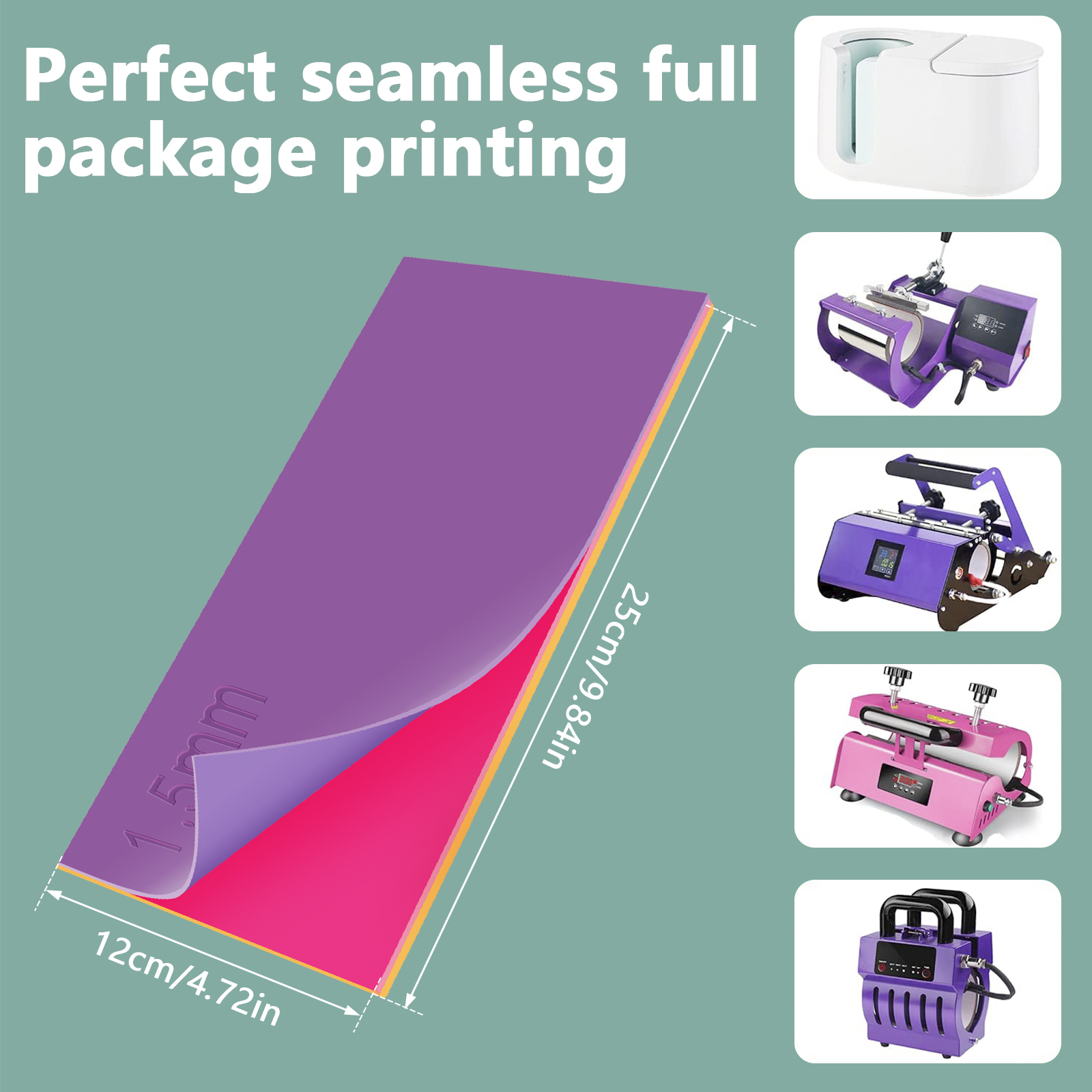3pcs Sublimation Tumblers Wrap - Sublimation Mug Blank avis et prix