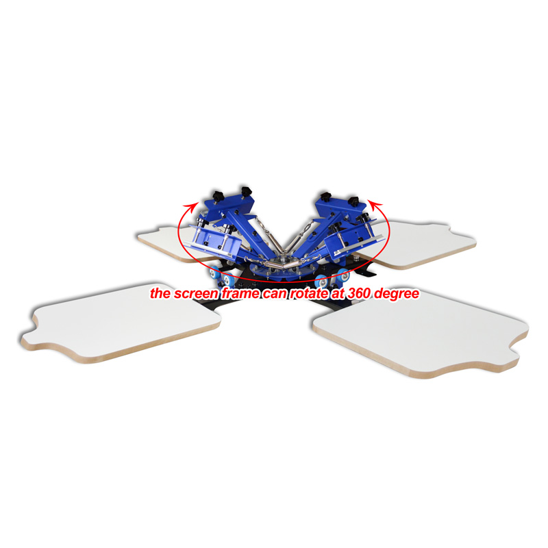 Manual Rotary 4 Color 4 Statio - Flash Dryer Screen Print avis et prix