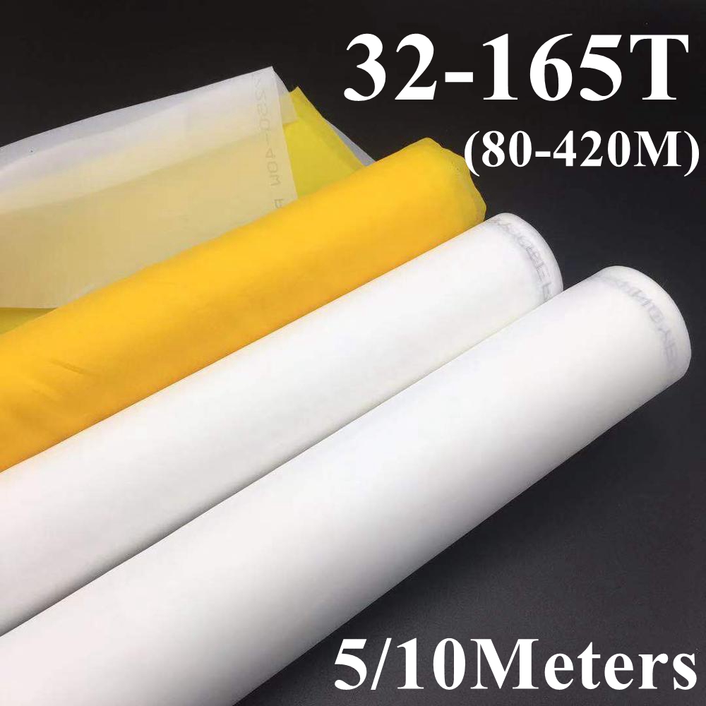5/10 Meters 32T-165T Silk Scre - Screen Printing Frame Mesh avis et prix