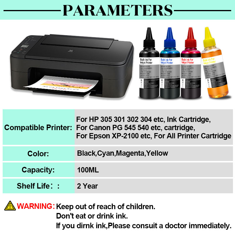 Universal Printer Refill Ink k - Eco Solvent Ink Cartridge avis et prix