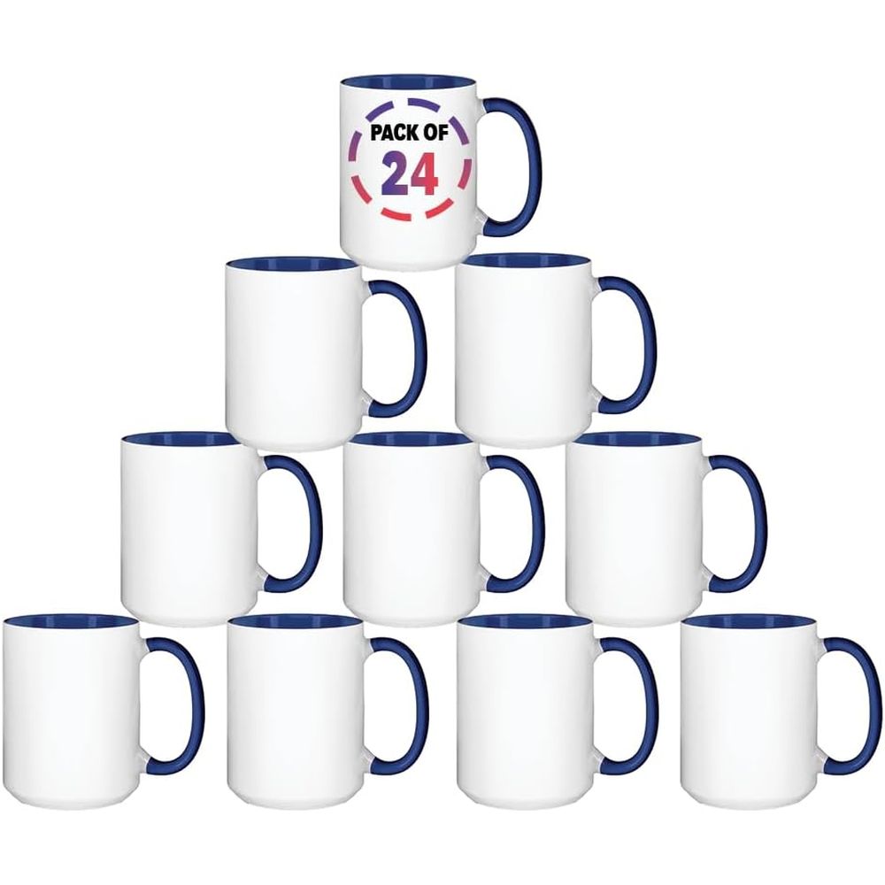 15oz Blue Sublimation Mugs – B - Sublimation Mug Blank avis et prix