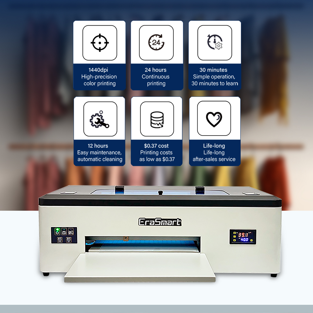 EraSmart 1390 Print Head Inkje - Commercial Dtf Printing Machine avis et prix