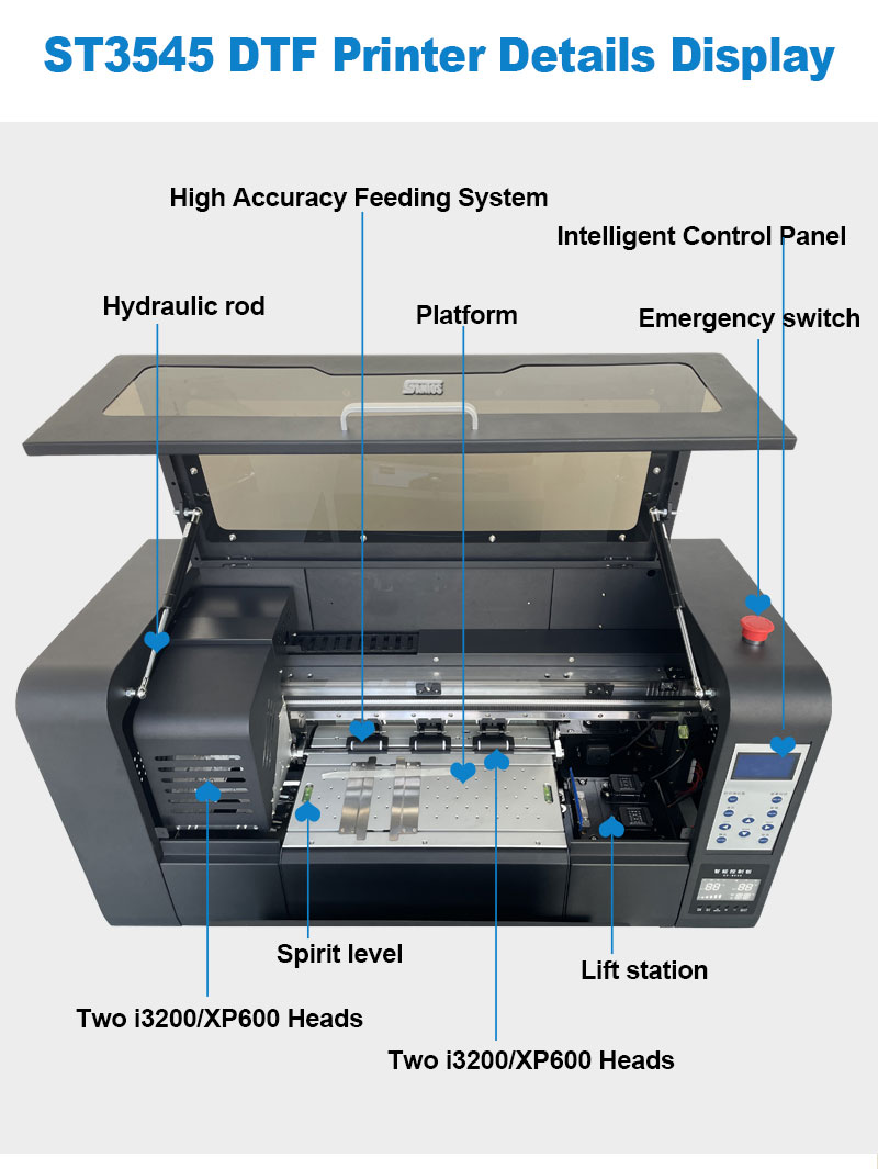 Wide Format DTF Printer 30CM A - Commercial Dtf Printing Machine avis et prix