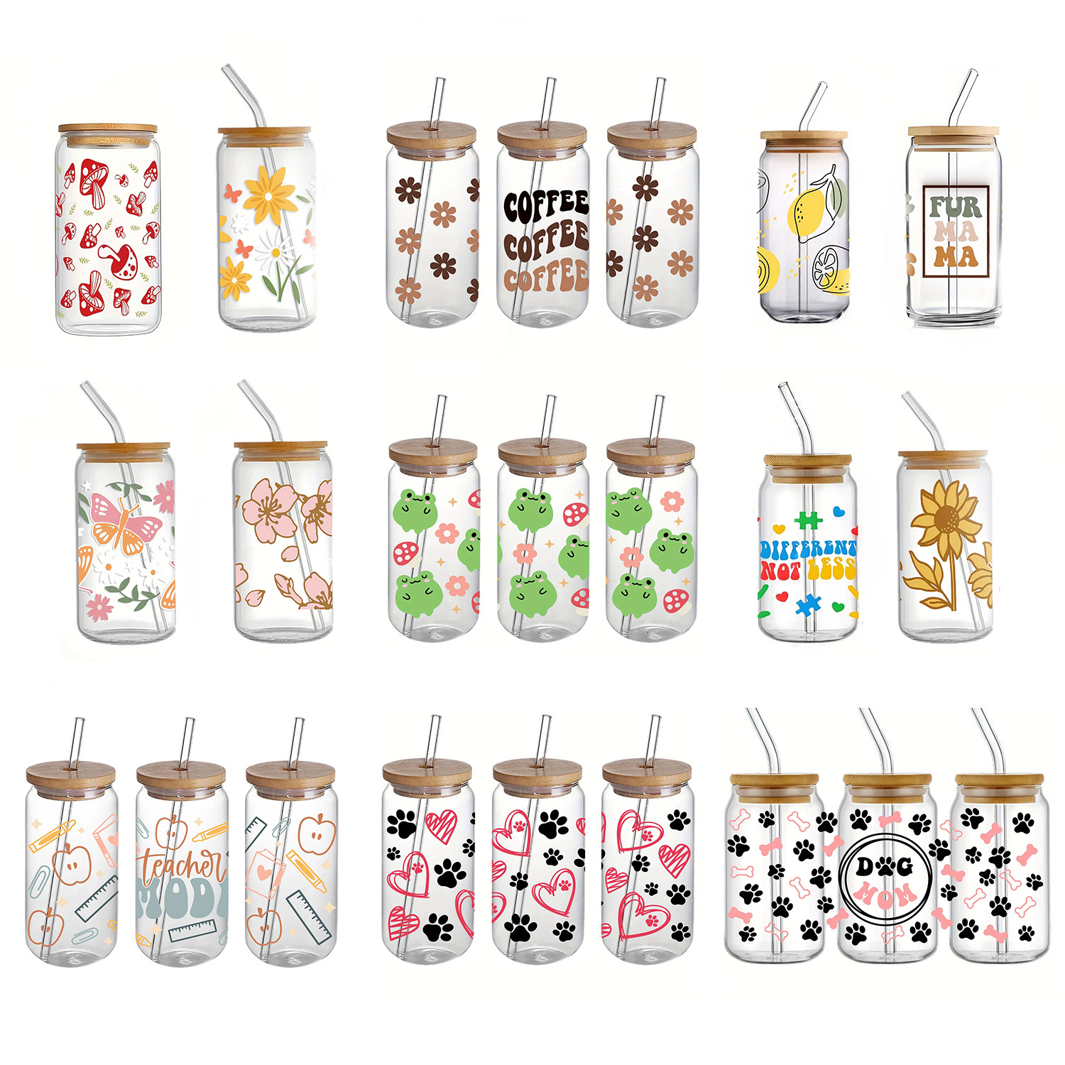 16oz Sublimation Blank Glass T - Sublimation Mug Blank avis et prix