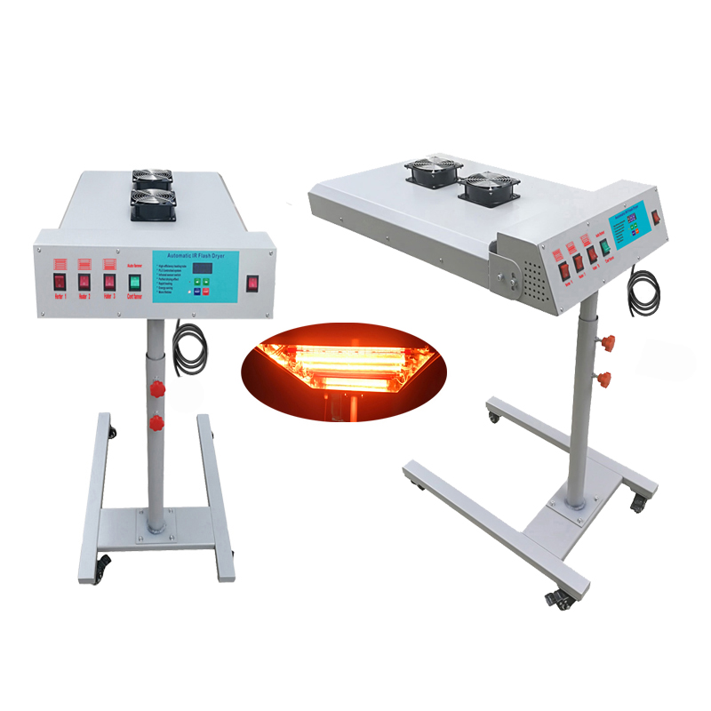 Economical Movable 6KW Infrare - Flash Dryer Screen Print avis et prix