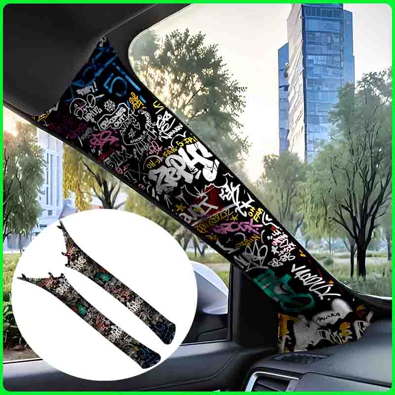 Graffiti Pattern Car Interior  - Embroidery Digitizing Software avis et prix