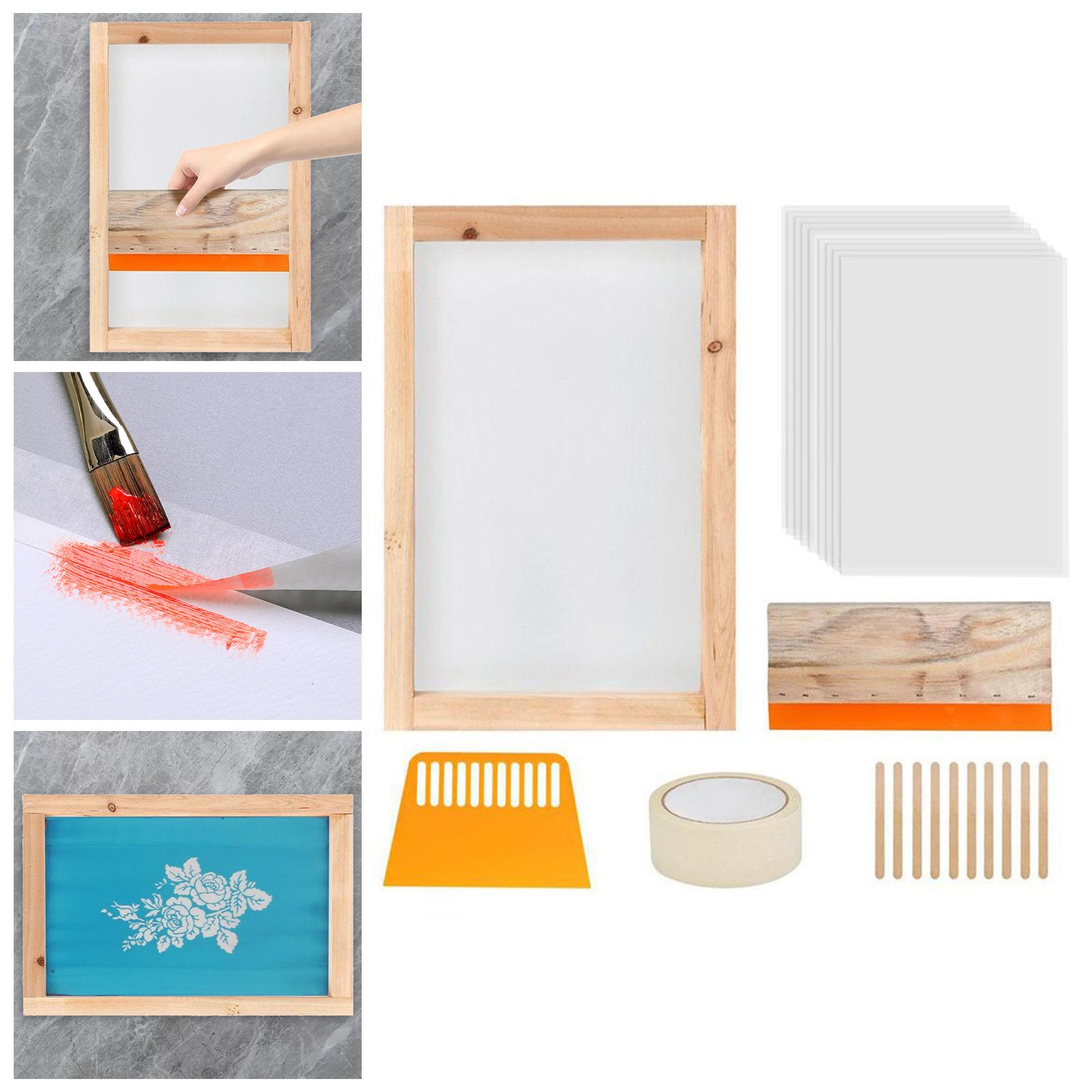24Pcs Screen Printing Starter  - Screen Printing Frame Mesh avis et prix
