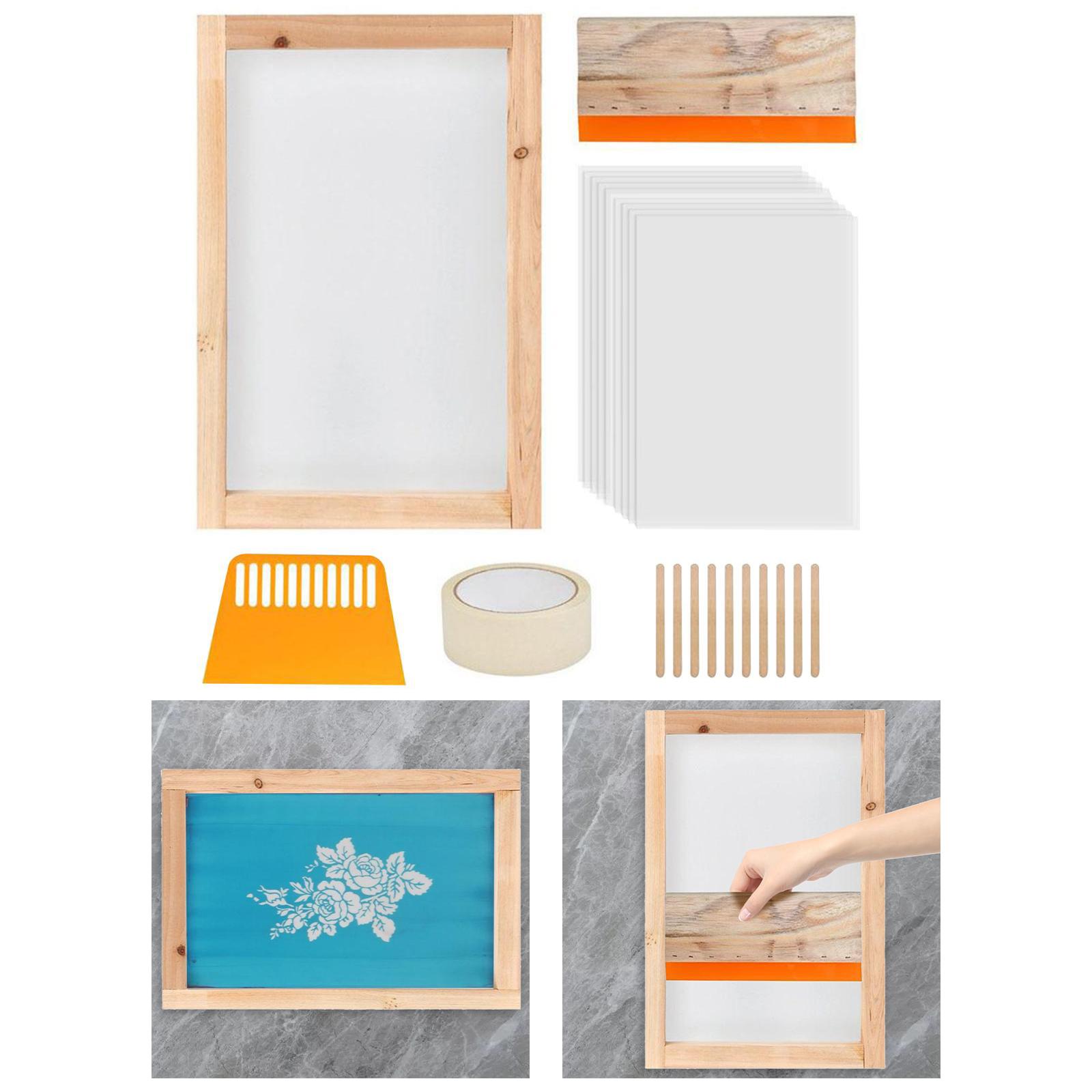 24Pcs Screen Printing Starter  - Screen Printing Frame Mesh avis et prix