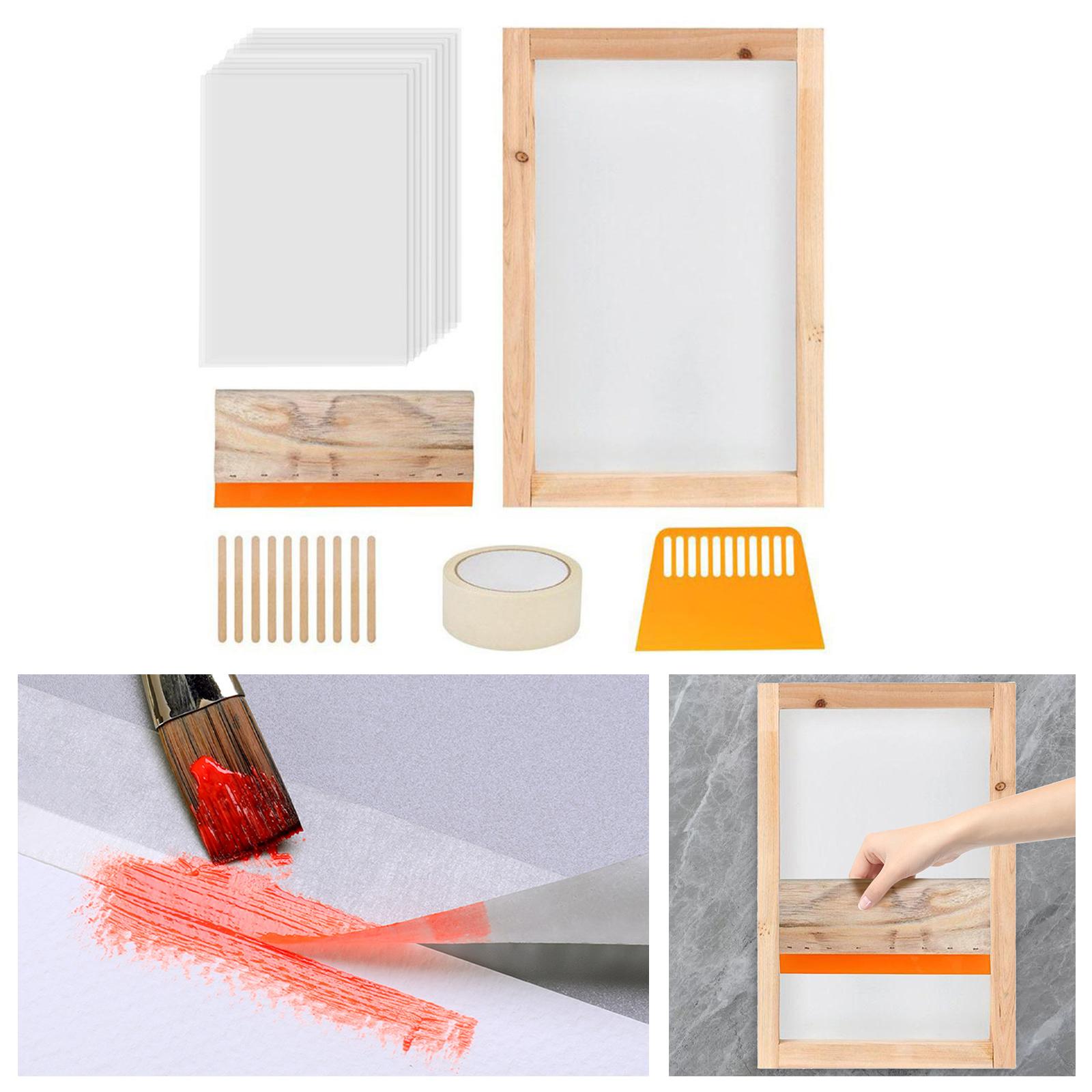 24Pcs Screen Printing Starter  - Screen Printing Frame Mesh avis et prix